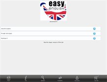 Tablet Screenshot of easyenglish4all.com